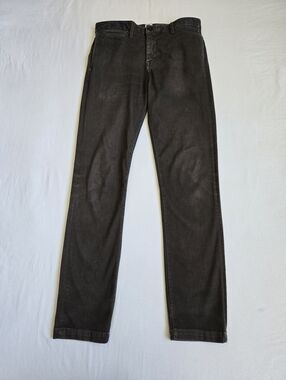 Hiroshi Kato The Axe Slim Jeans Army Green Slim Leg Size 30